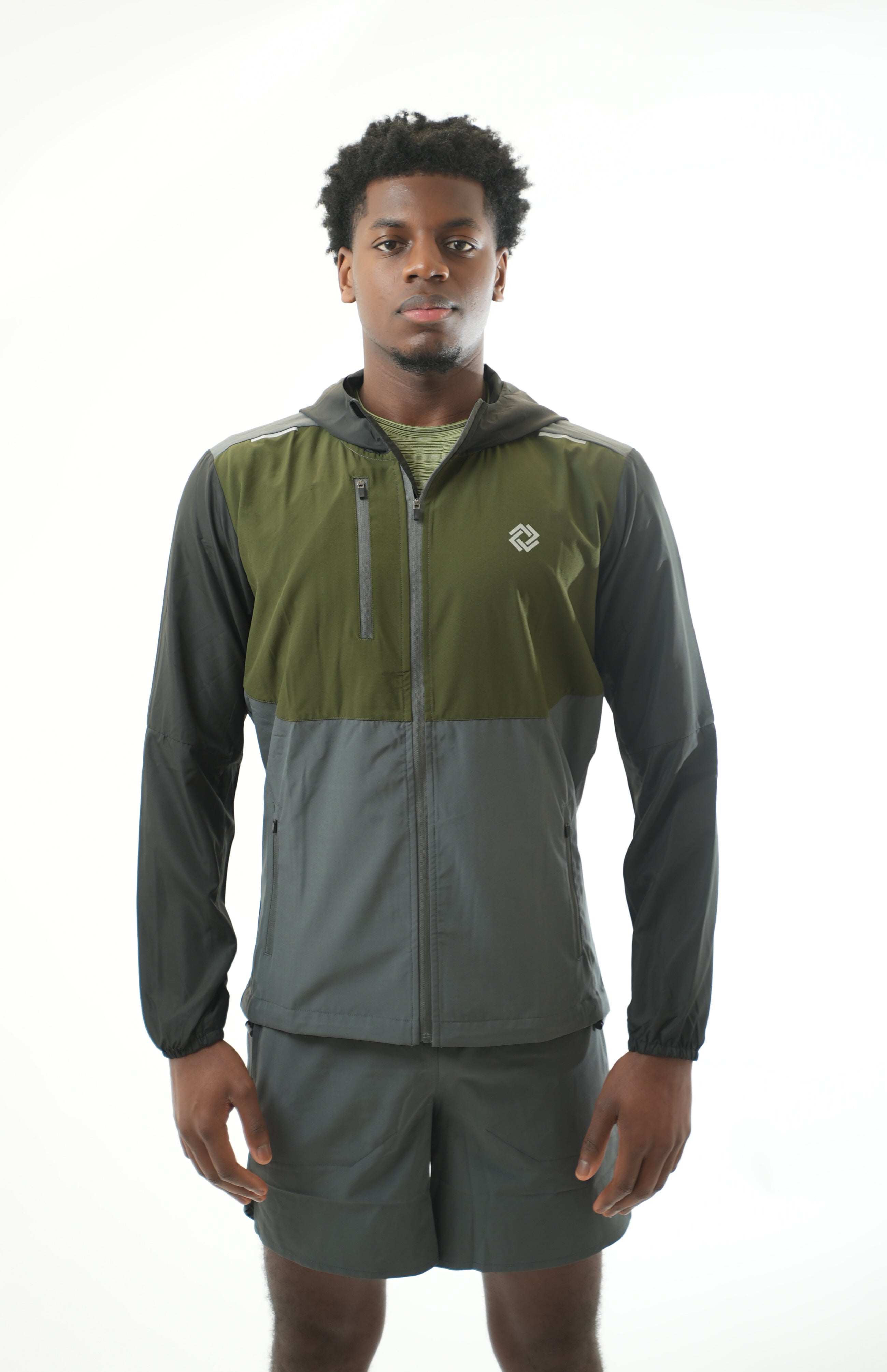 Core Windbreaker - Green