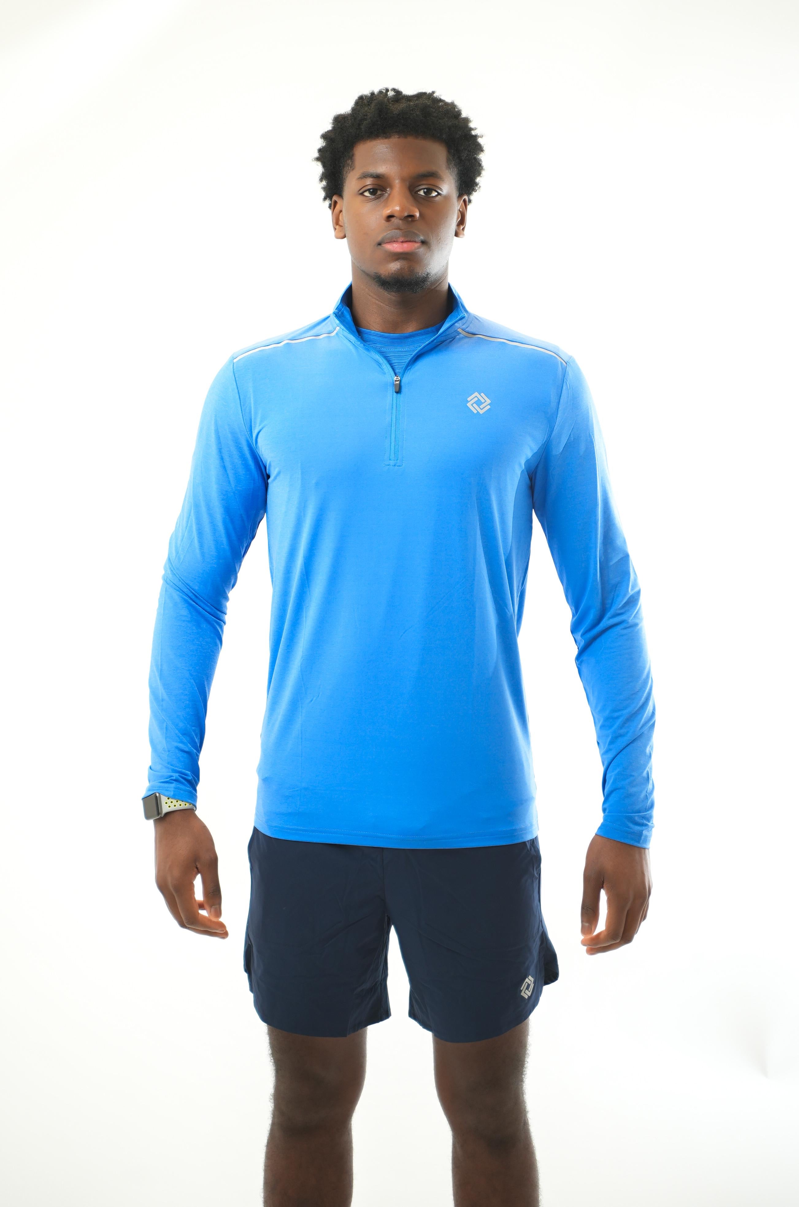 Core Half Zip - Blue
