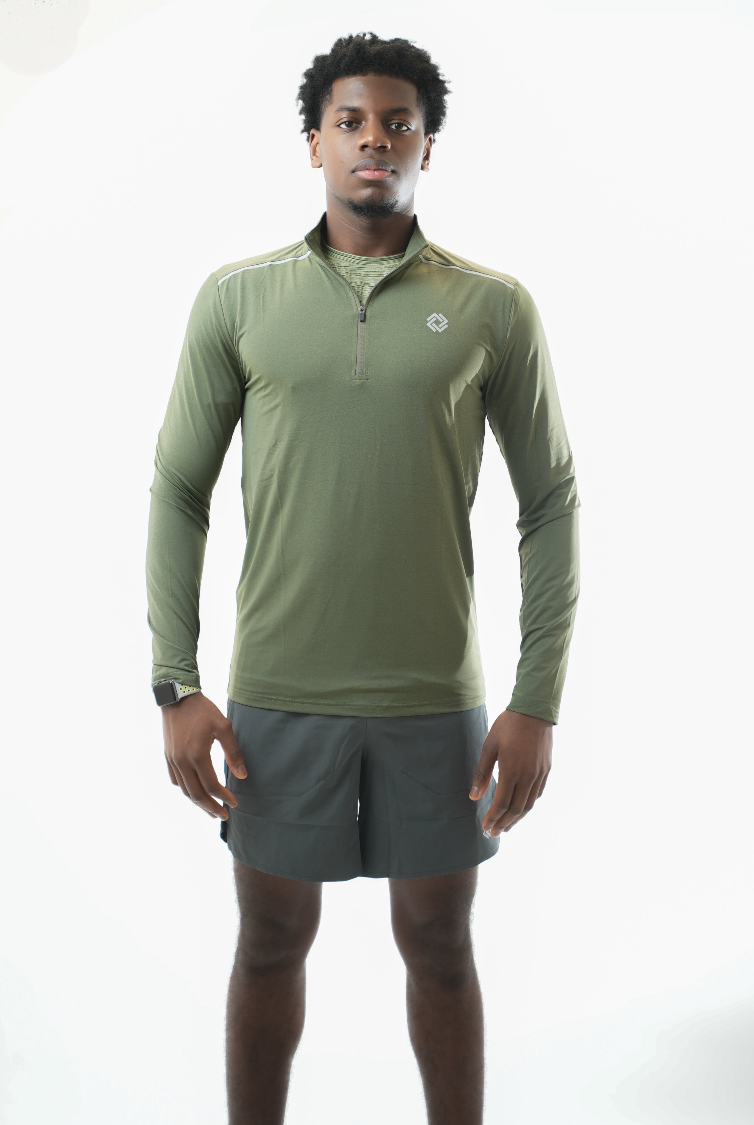 Core Half Zip - Green