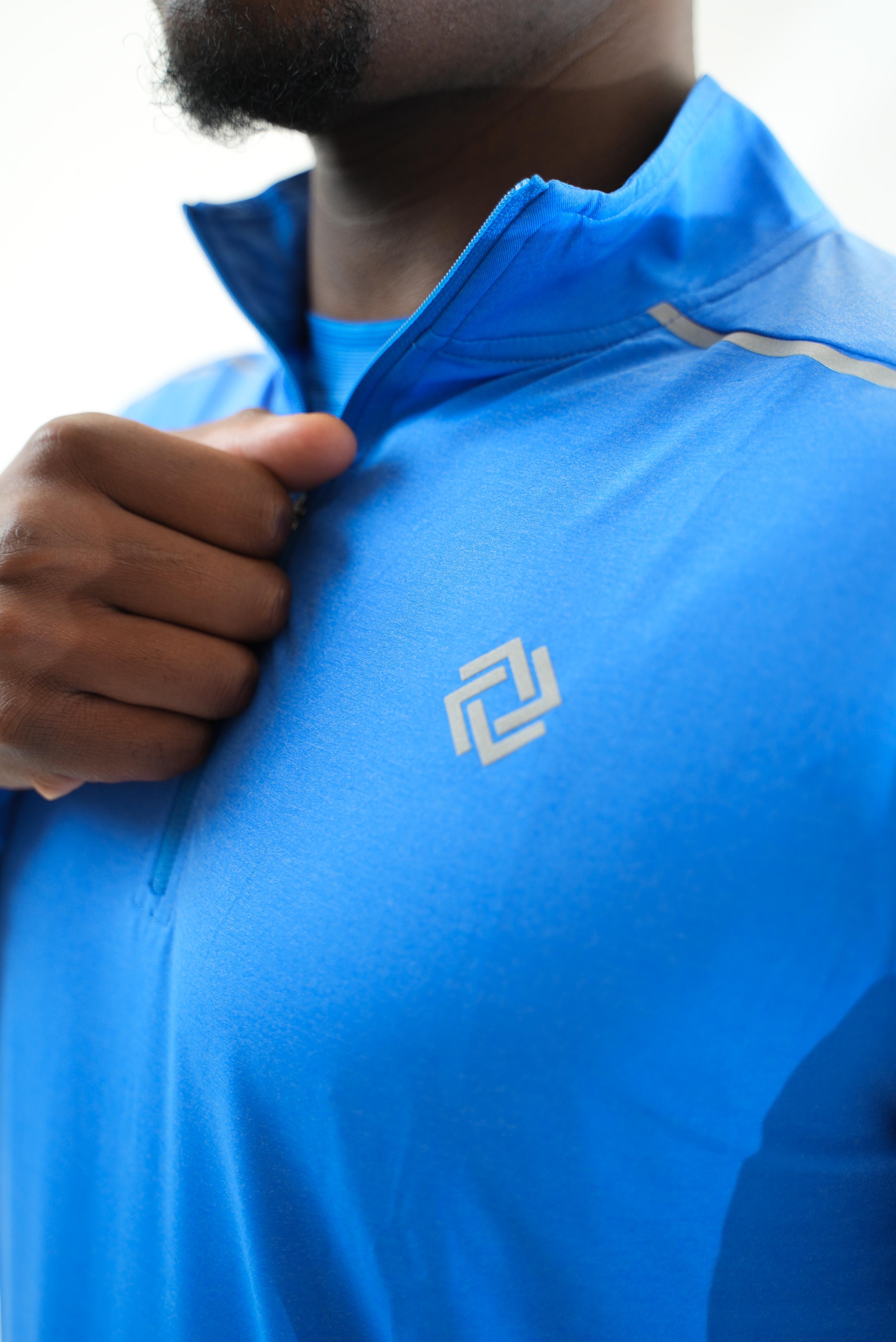 Core Half Zip - Blue