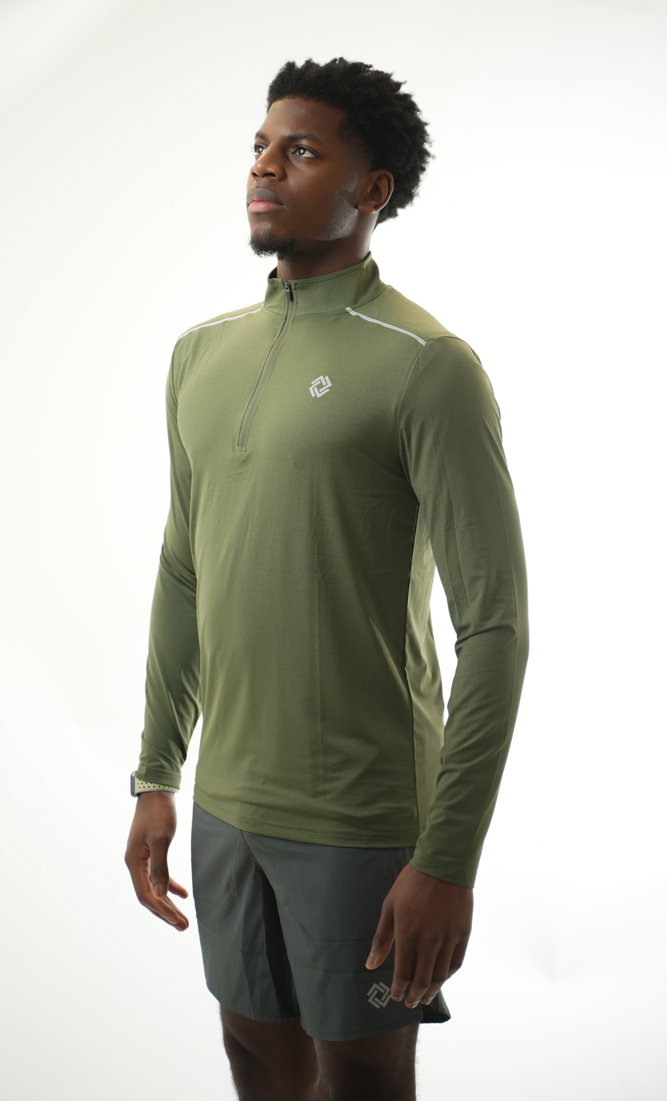 Core Half Zip - Green